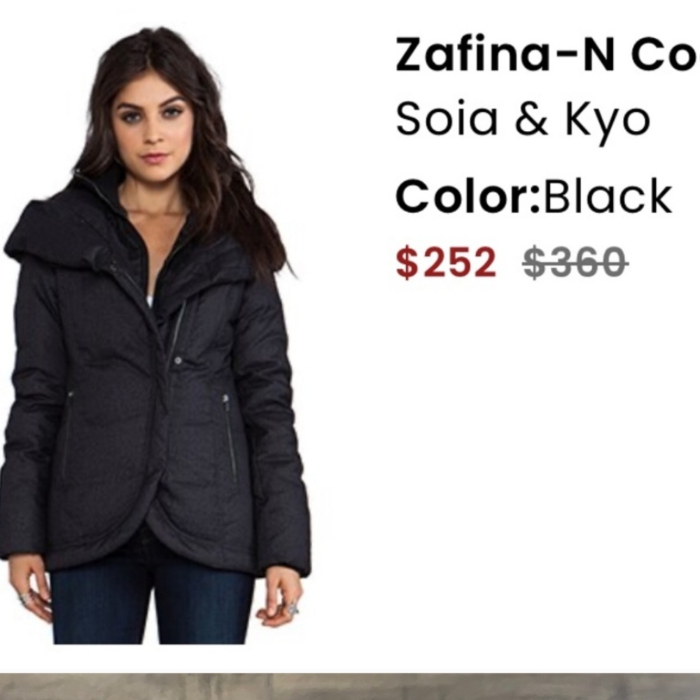 Soia & Kyo Black Women's Jacket